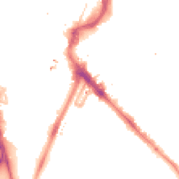 Night-time road noise heatmap for LE1 7BF