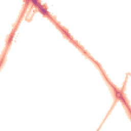 Night-time road noise heatmap for LE1 7PA