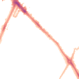 Night-time road noise heatmap for LE1 7QR