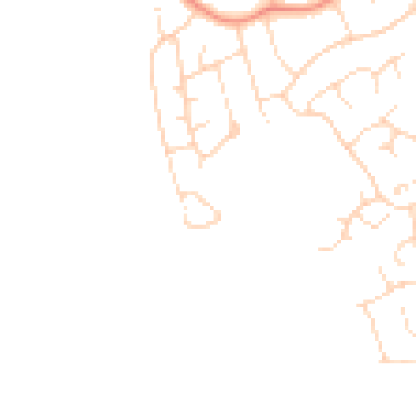 Daytime road noise heatmap for LE11 2UT