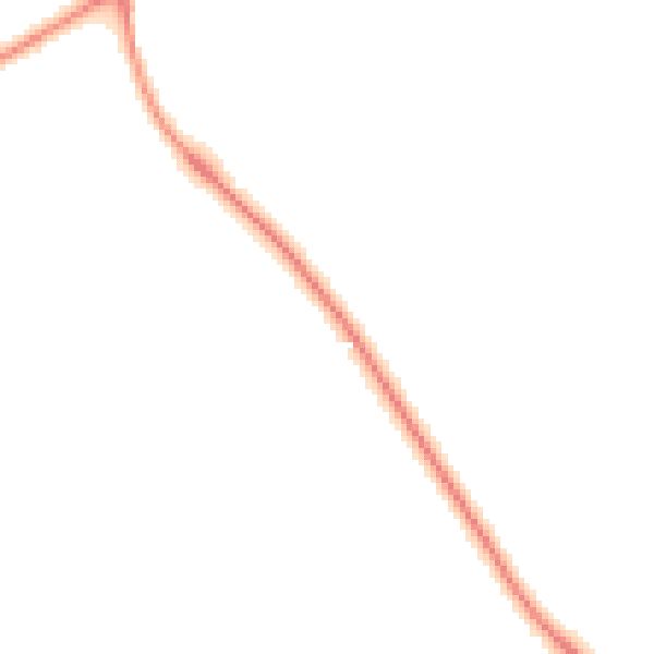 Daytime road noise heatmap for LE11 3YG