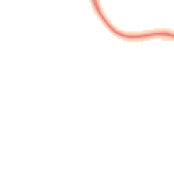 Night-time road noise heatmap for LE11 5EL