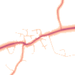 Daytime road noise heatmap for LE12 5AG