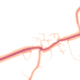 Daytime road noise heatmap for LE12 5AH