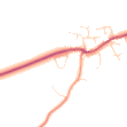 Daytime road noise heatmap for LE12 5AN