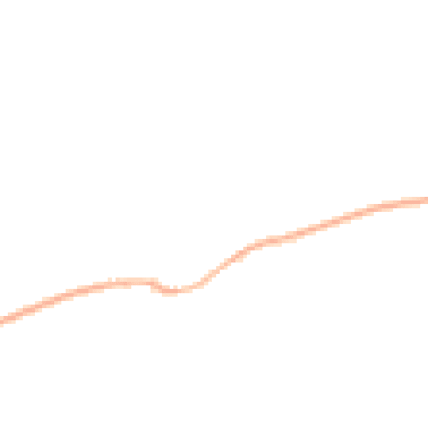 Night-time road noise heatmap for LE12 5AU