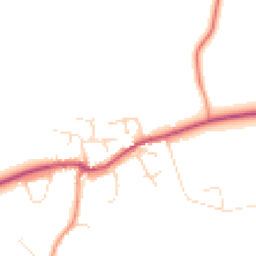 Daytime road noise heatmap for LE12 5AY