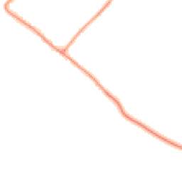 Daytime road noise heatmap for LE12 5BF