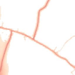 Daytime road noise heatmap for LE12 5BH