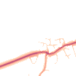 Daytime road noise heatmap for LE12 5BP