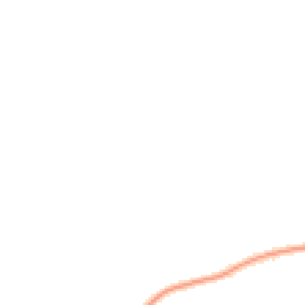 Night-time road noise heatmap for LE12 5DB