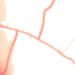 Daytime road noise heatmap for LE12 5DF