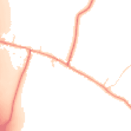 Daytime road noise heatmap for LE12 5DG