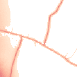 Daytime road noise heatmap for LE12 5DP