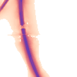 Night-time road noise heatmap for LE12 5DS
