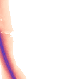 Night-time road noise heatmap for LE12 5DX