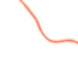 Night-time road noise heatmap for LE12 5EB