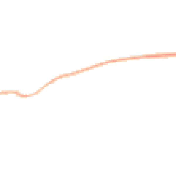 Night-time road noise heatmap for LE12 5FG