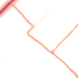 Daytime road noise heatmap for LE12 5HE