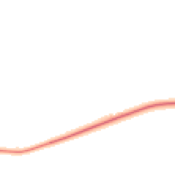 Daytime road noise heatmap for LE12 5HH