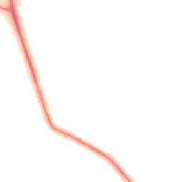 Night-time road noise heatmap for LE12 5HS