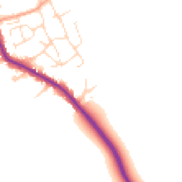 Daytime road noise heatmap for LE12 5JS