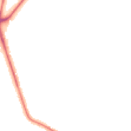 Night-time road noise heatmap for LE12 5LQ