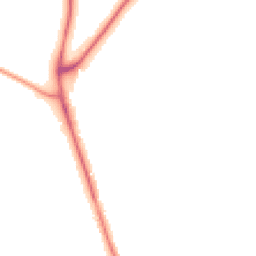 Night-time road noise heatmap for LE12 5LR