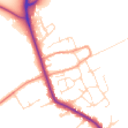Daytime road noise heatmap for LE12 5LT
