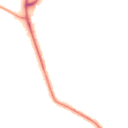 Night-time road noise heatmap for LE12 5LT