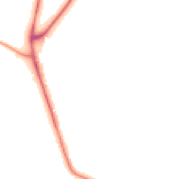 Night-time road noise heatmap for LE12 5LW