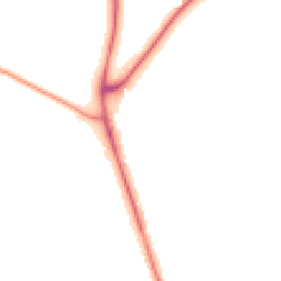 Night-time road noise heatmap for LE12 5NX