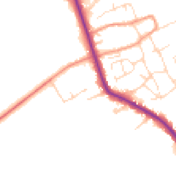Daytime road noise heatmap for LE12 5PR