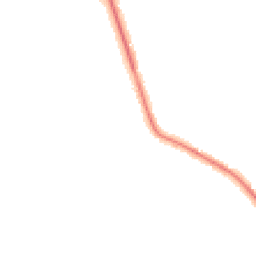 Night-time road noise heatmap for LE12 5PR