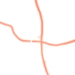 Daytime road noise heatmap for LE12 5RY
