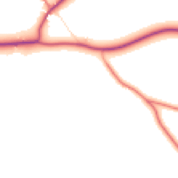 Daytime road noise heatmap for LE12 5TF