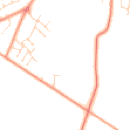 Daytime road noise heatmap for LE12 6AW