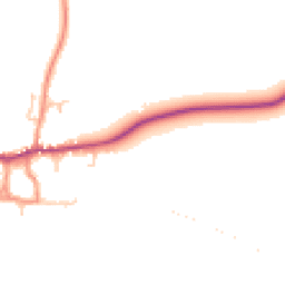 Daytime road noise heatmap for LE12 6BQ