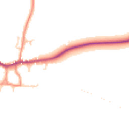 Daytime road noise heatmap for LE12 6BT