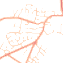 Daytime road noise heatmap for LE12 6PA
