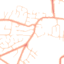Daytime road noise heatmap for LE12 6PB