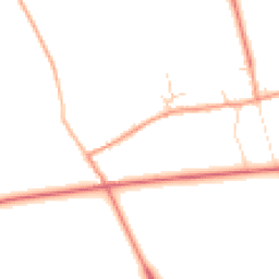 Daytime road noise heatmap for LE12 6SL