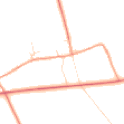 Daytime road noise heatmap for LE12 6SR