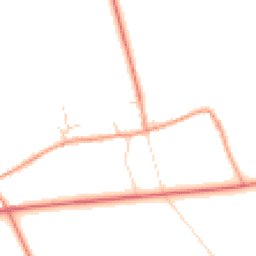 Daytime road noise heatmap for LE12 6SZ