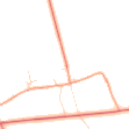 Daytime road noise heatmap for LE12 6TE