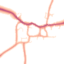 Daytime road noise heatmap for LE12 6TH