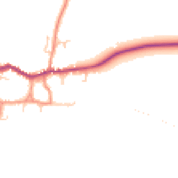 Daytime road noise heatmap for LE12 6TJ