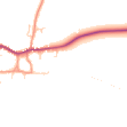 Daytime road noise heatmap for LE12 6TQ