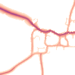Daytime road noise heatmap for LE12 6TS