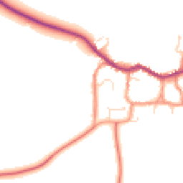 Daytime road noise heatmap for LE12 6UB